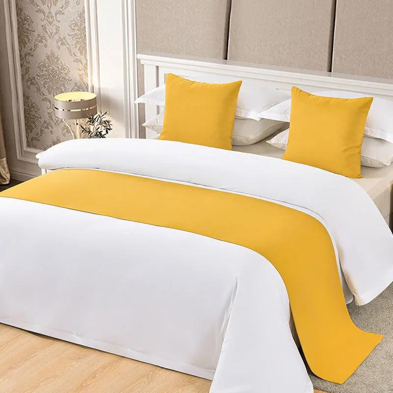 Product Introduction of Bed runners Queen Twin Extra Long bed runners for hotel decoration bed runners for King size bed runners patterns for full size bed weave pattern Single Double bed runners 2