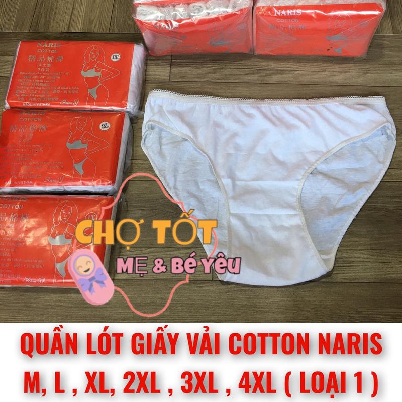 Set 6 Quần Lót Giấy, Quần Lót Dùng 1 Lần, Quần Lót Giấy Cotton Cho Mẹ Bầu, Mẹ Sau Sinh, Sinh Viên Học Quần Sự