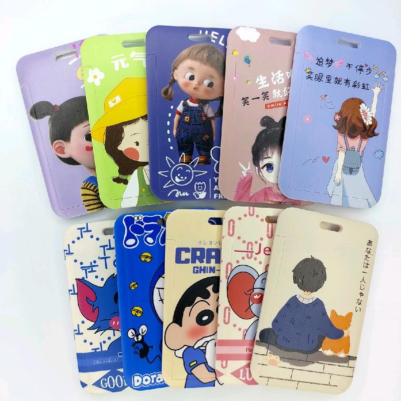 Bảng tên, Chất liệu bằng nhựa ABS, nắp trượt mặt thẻ đứng, có thể chịu được mọi va đập ngoại lực phù hợp để đeo tất cả các dây thẻ