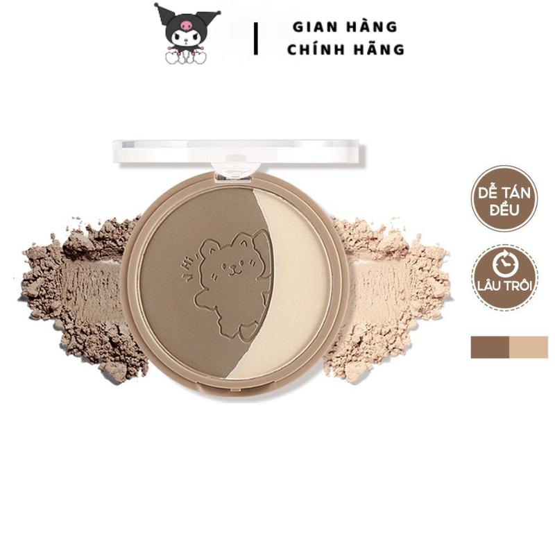 XIXI Phấn Tạo Khối Bắt Sáng XIXI 2 Màu Mịn Màng Tạo Hiệu Ứng Tự Nhiên Hài Hòa Dễ Tán Đều Màu 6.8g KUROMI Cosmetic Mỹ Phẩm Nữ Women Trang Điểm