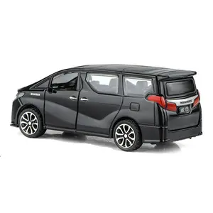 DOUBLE SIX MAINAN KOLEKSI DIECAST METAL TOYOTA ALPHARD 1:32 OPEN DOOR MINIATUR