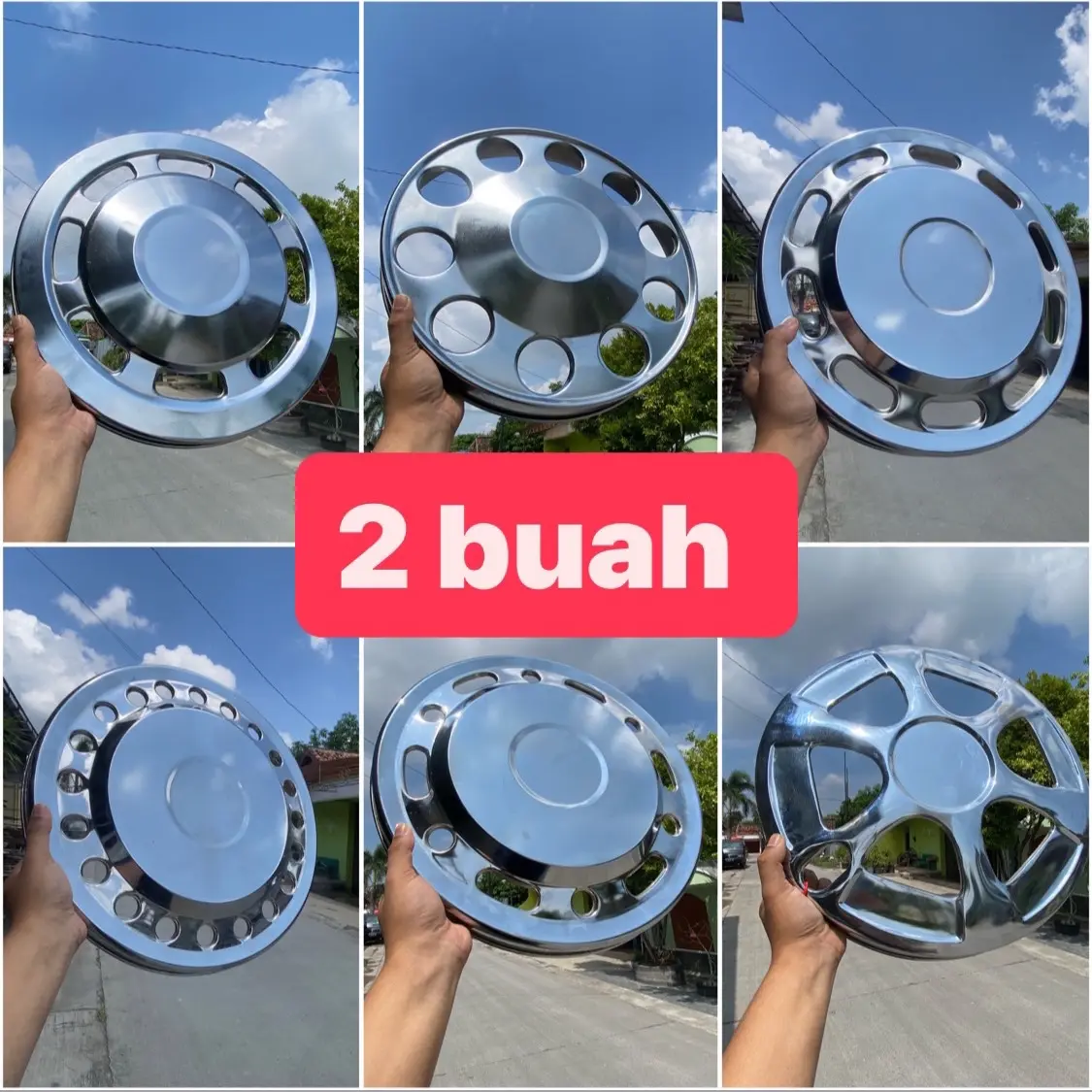 Dop truk Crom R15 dan R16 (2buah)