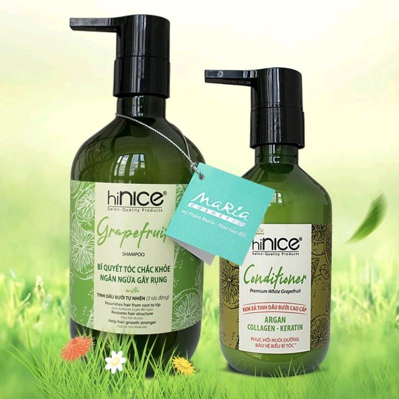 Dầu Gội hiNICE bộ gội xả bưởi chai 422g+266ml dưỡng tóc mềm mượt Women Chăm Sóc Tóc