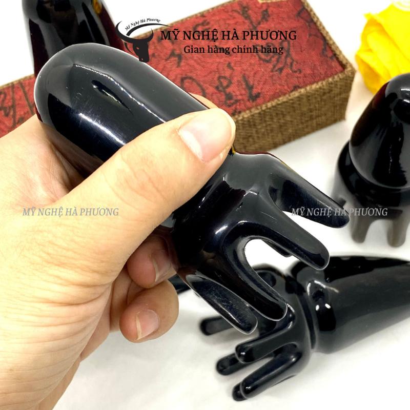 Lược sừng Bạch Tuộc masage da đầu giúp thư giãn hiệu quả 6