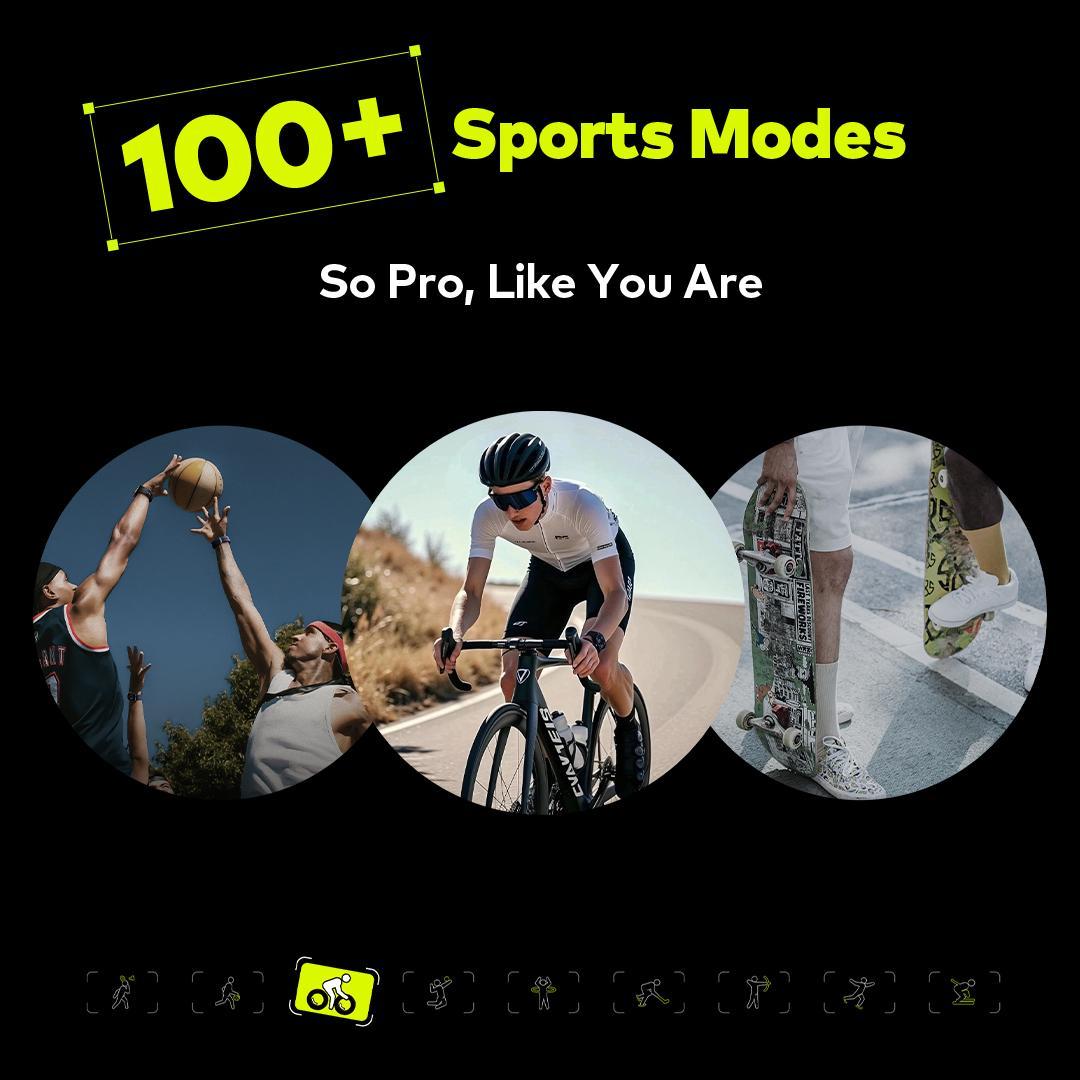 Official itel Smart Watch ISW-O20 AI Watch Face | Pemantau Kesehatan 24 Jam | Layar HD 2.04" | Panggilan BT | Tahan Air IP68 Smartwatch - Black