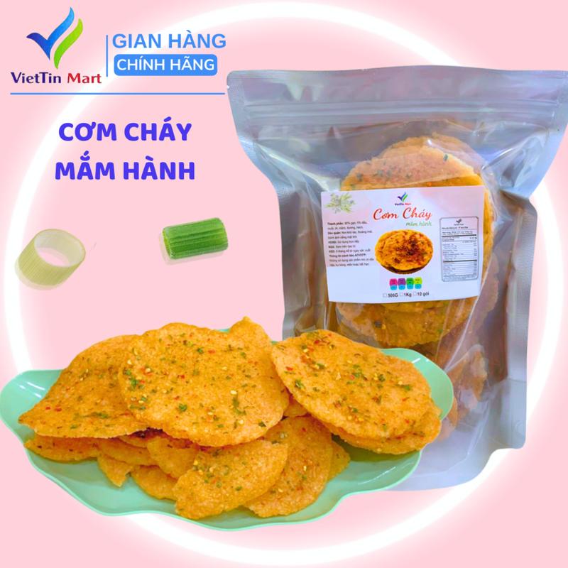 Cơm Cháy Mắm Hành BỂ Zip 500g VietTin Mart