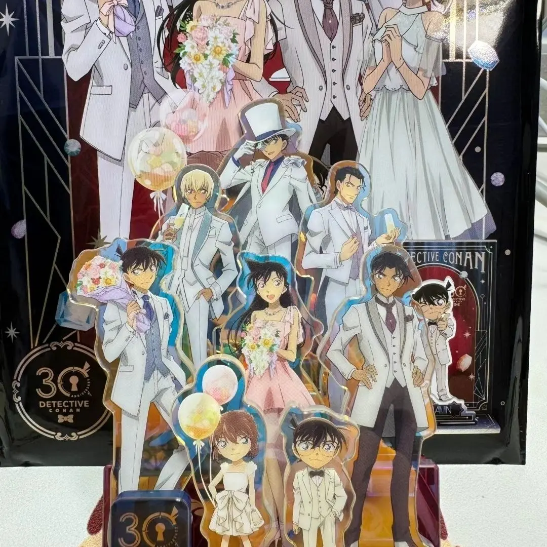 Standee Thẻ Conan Thám Tử, Phiên Bản Suy Giác, Tất Cả Các Thành Viên, Kỷ Niệm, Acrylic, Đẹp Mắt, Đồ Trang Trí Để Bàn, Kỷ Niệm 30 Năm, Phát Hành Mới Năm 2025