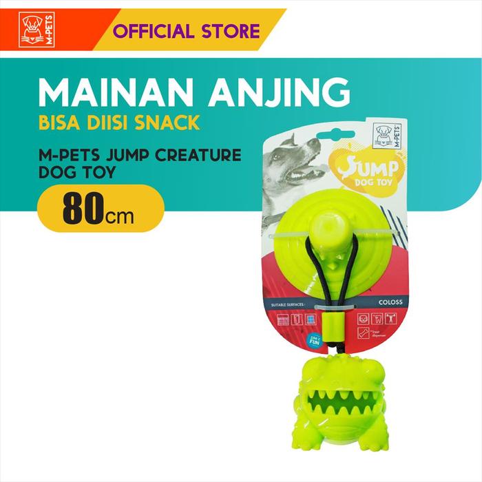 Gambar M-Pets Jump Dog Toys Treat  Dispenser - Creature / Mainan Gigit dari M-Pets Volk Pets Indonesia Kota Tangerang Tokopedia