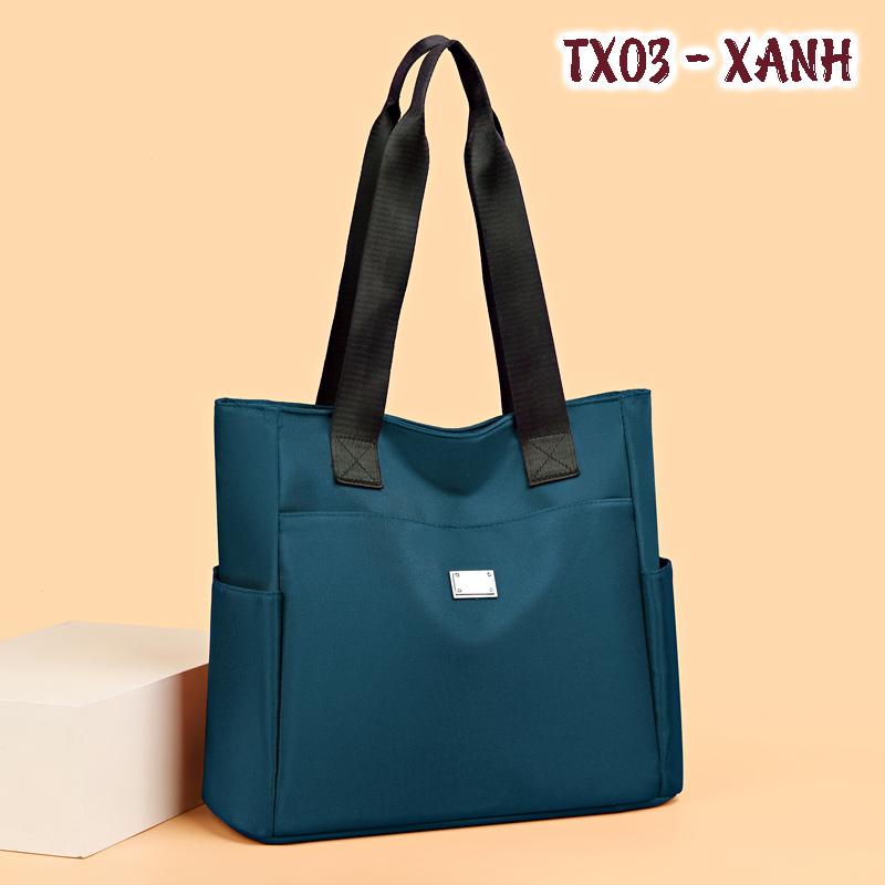 [ AVAMA TX03 ] Túi xách Túi đeo vai công sở mang phong cách Hàn Quốc Lịch Sự Nhã Nhặn- Chất Vải cao cấp mềm Chống Nước- Nhiều Màu - Kích thước lớn ( Để được Laptop, sổ A4 ) Túi Bag Túi Tote #Túixáchcôngsở