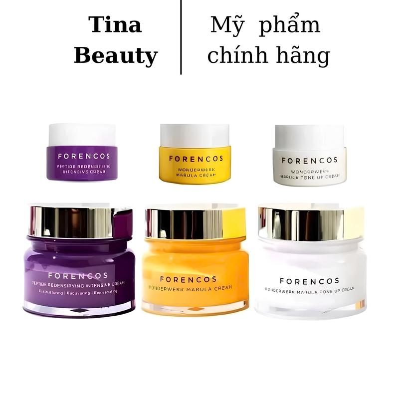Kem Dưỡng Da Forencos Hàn Quốc Làm Đẹp Da Hộp Mini và Full Chăm Sóc Da