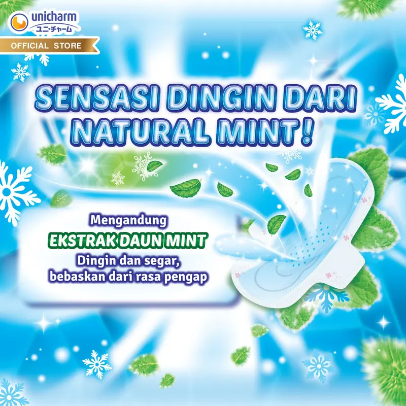 Charm Pembalut Cooling Fresh Wing Long 26cm 13 pads - 3 packs 1