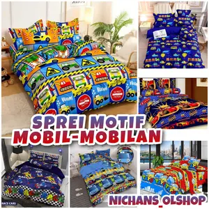 SPREI KARAKTER MOTIF MAC QUEEN MOBIL / SPREI MOTIF MOBIL SPREI ANAK LAKI LAKI