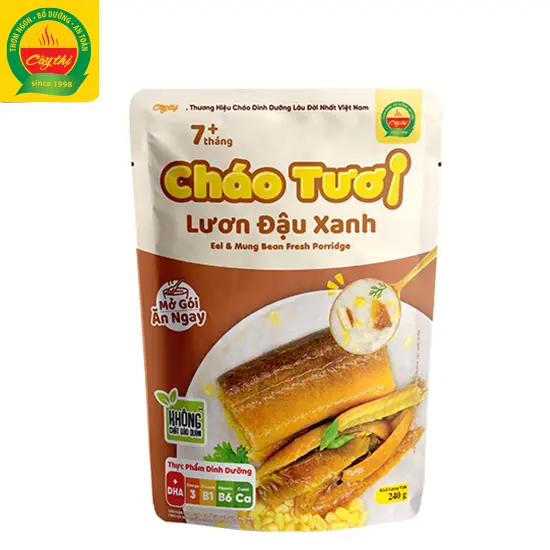 Combo 7 Gói Cháo Tươi Dinh Dưỡng Ăn Liền Cây Thị 7