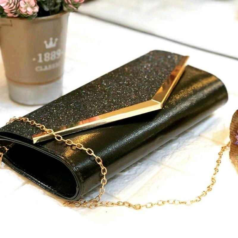 Tas Pesta CLAIRE Kondangan Envelope Clutch Wanita Import 3