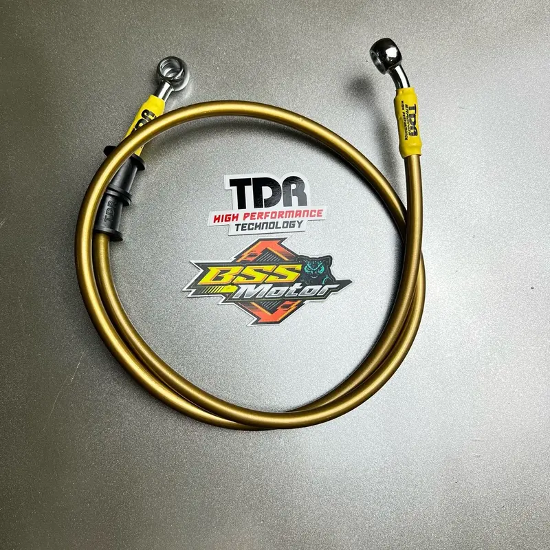 Selang rem Brake Hose Depan TDR Black Carbon Blue Red 35inch 89cm 5