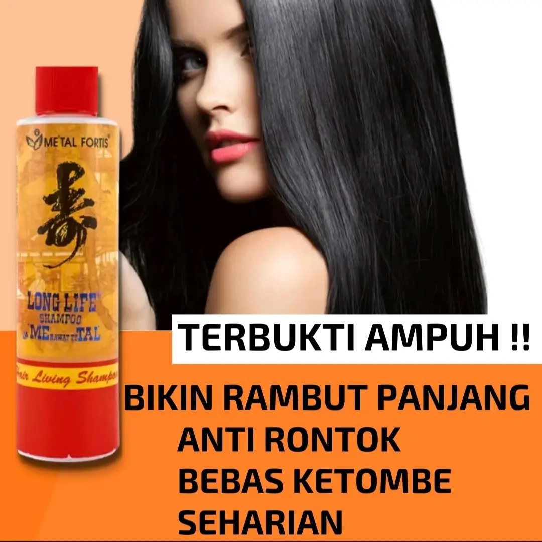 Shampo Metal Fortis Shampo Penyubur Rambut