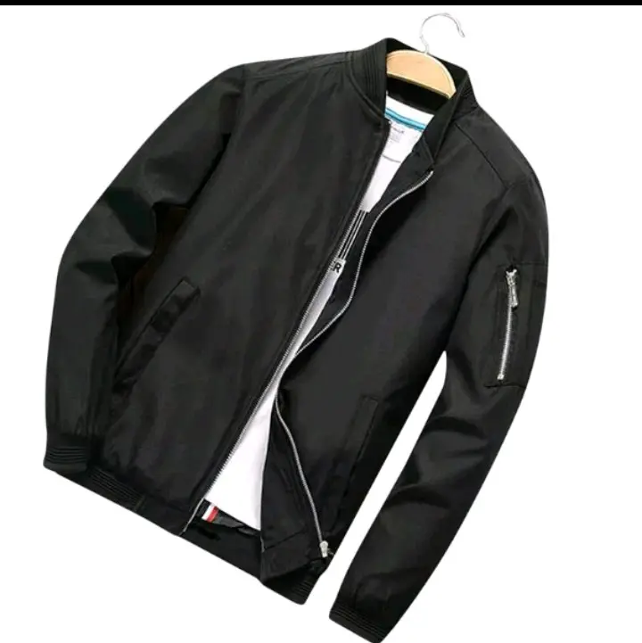 Jaket bomber bahan mayer import