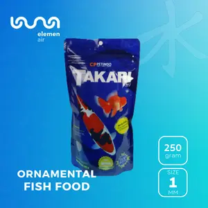 CPPETINDO Takari Fish Food 1mm Mix - 250 gram