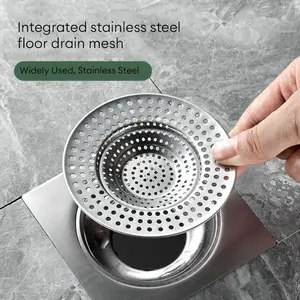 【artheni】Saringan Anti-Penyumbatan Saluran Pembuangan Lantai Toilet, Penutup Saringan Saluran Pembuangan Dapur, Saringan Wastafel