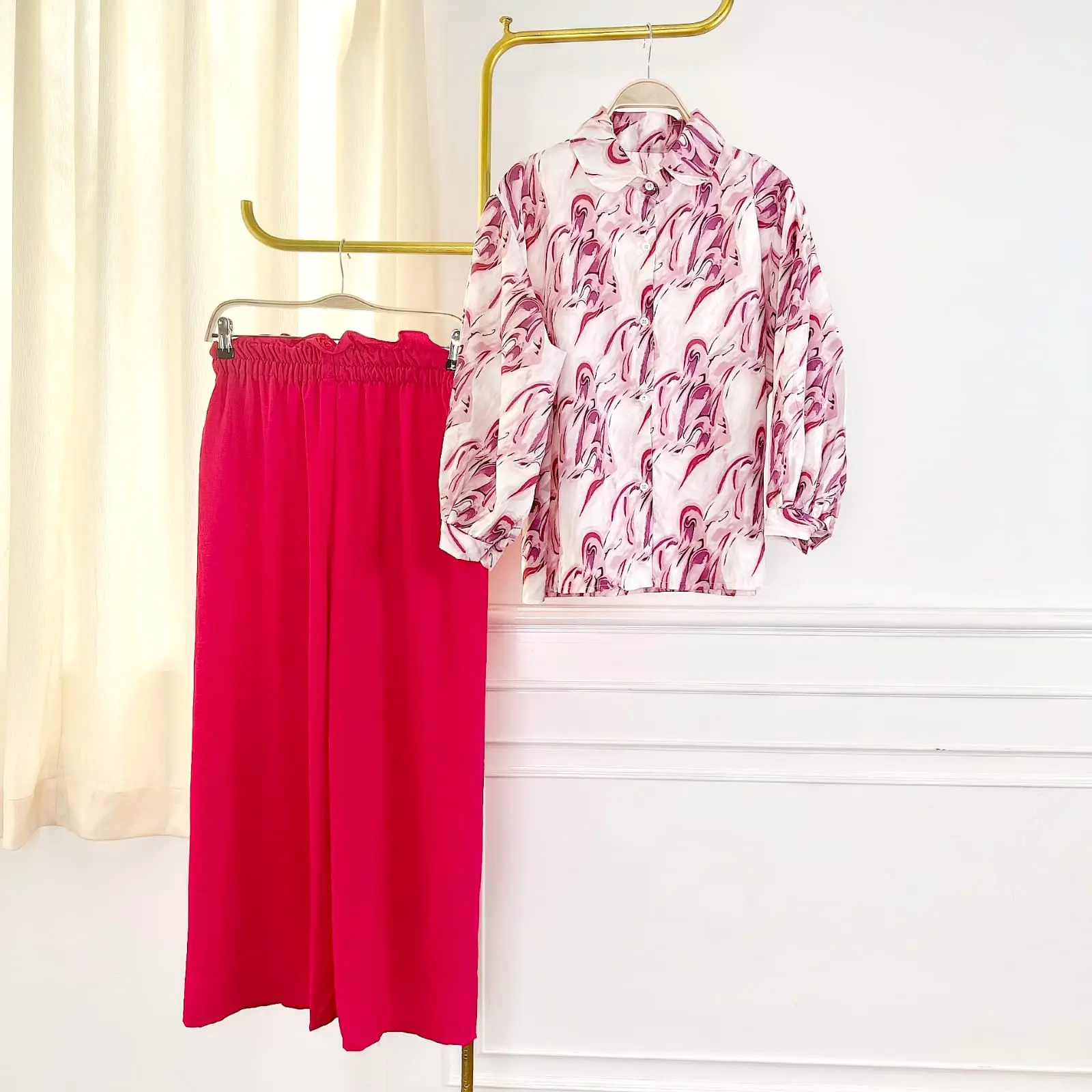 Kyla Fashion - Baju Wanita One Set Carlotta Marble