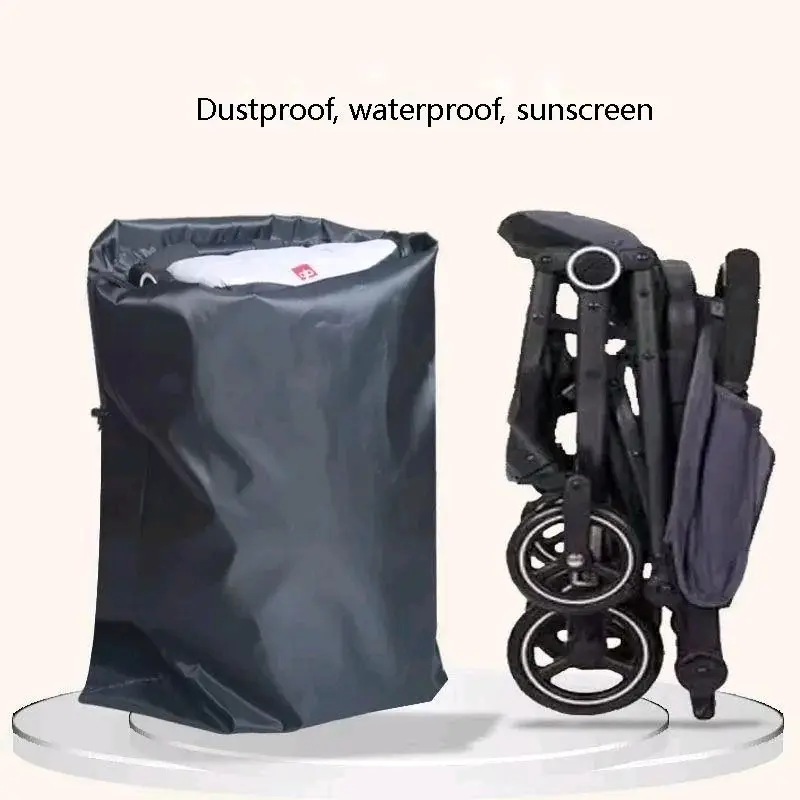 tas serut cover baby stroller multifungsi tas serut jumbo Hitam