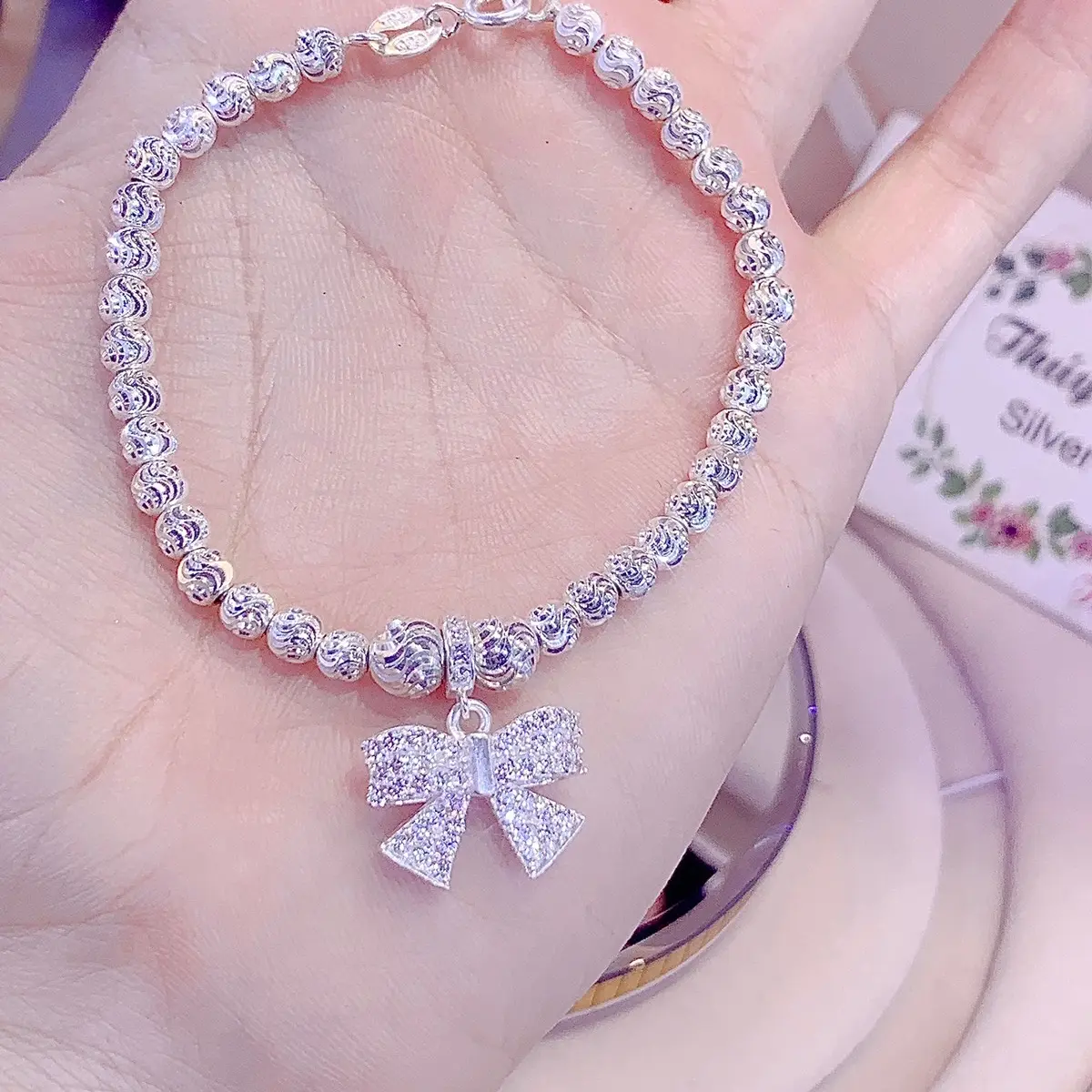 Lắc tay bi phụ kiện ngẫu nhiên xikim