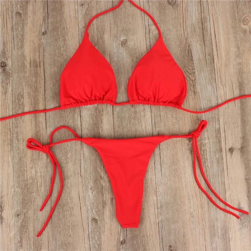 Product Introduction of Bộ Bikini, Áo Tắm Nữ, Gợi Cảm, Áo Ngực Độn Nâng Ngực, Kiểu Thong, Hai Mảnh, Đồ Bơi, Đồ Đi Biển, Đồ Tắm, Nữ 21