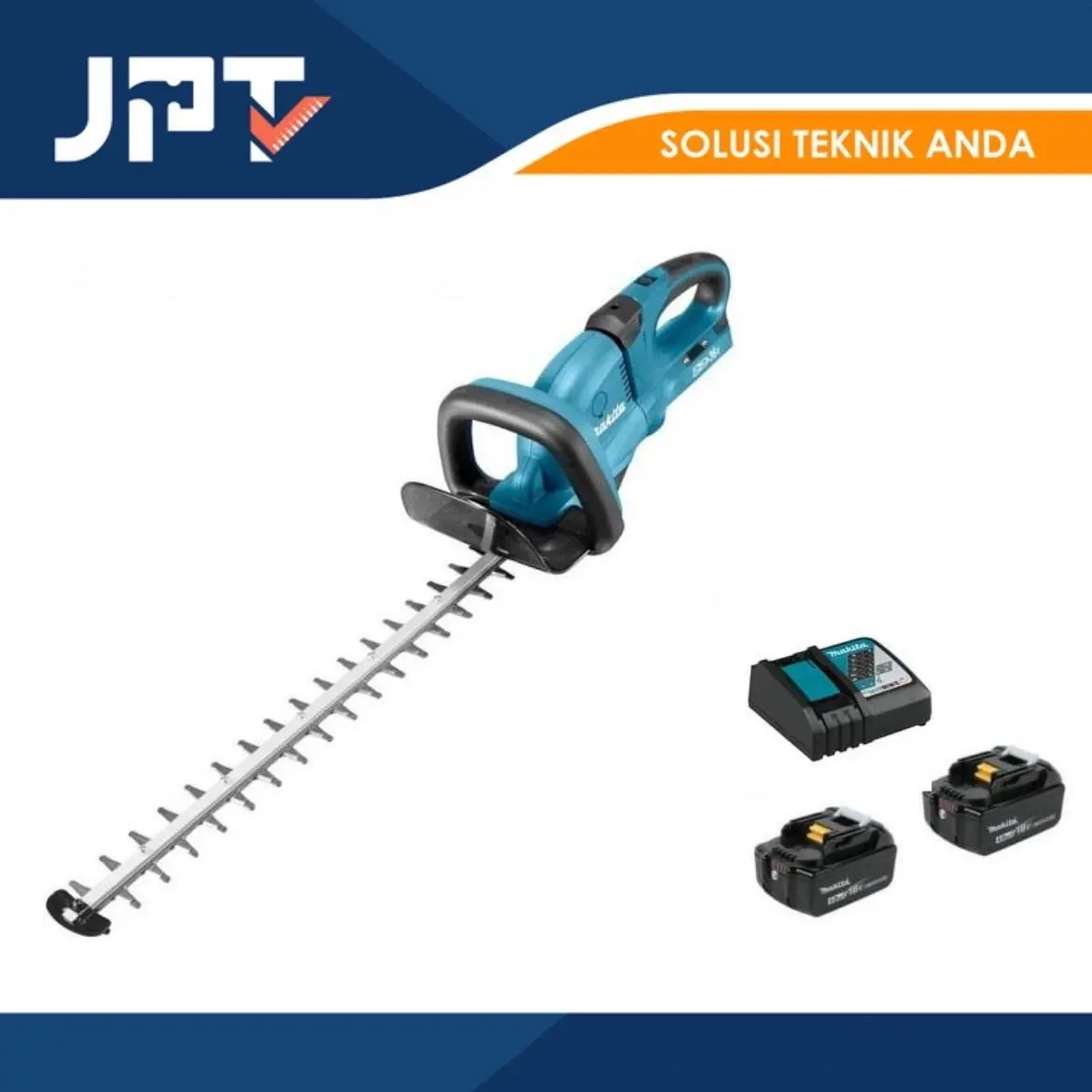 Mesin Potong Dahan / Cordless Li-Ion Hedge Trimmer 650 mm DUH 651 RT2 (2 Battery 18V x2 & 1 Charger) Merk Makita