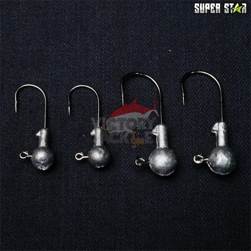 BOX Umpan Pancing SUPERSTAR SOFT LURE SET JIGHEAD 4