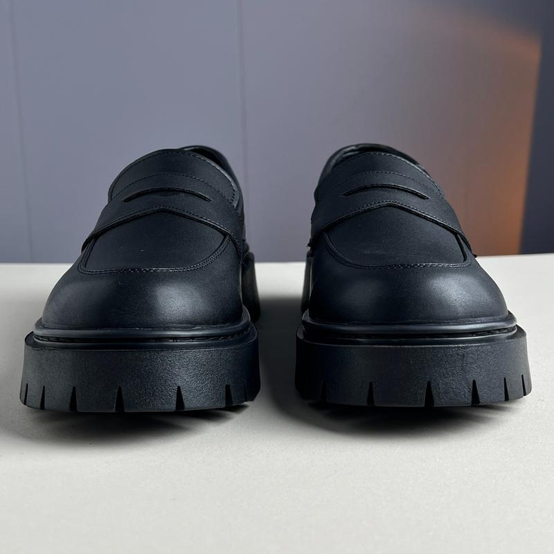 (Lùi 1 Size) Dustino Giày Chunky Loafer Nam Đế 5cm Khâu Chắc Chắn, Giày Lười Đế Cao Nam 5