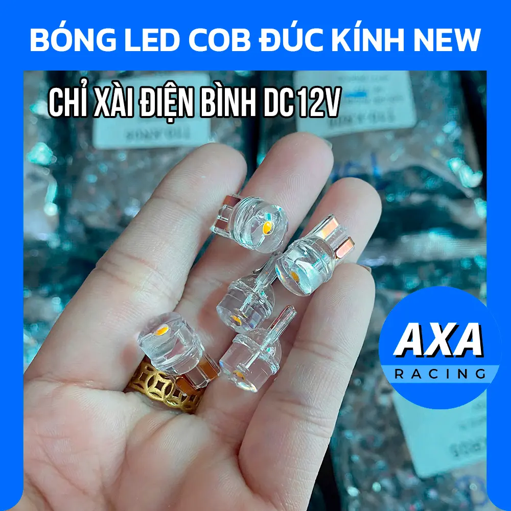 ĐÈN LED T10 COB ĐÚC KÍNH CHỐNG NƯỚC - CHIP THẾ HỆ MỚI, SÁNG KHỎE 360°