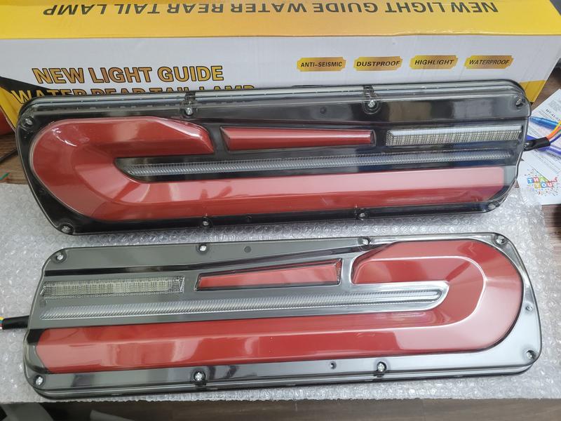 Product Introduction of Đèn hậu led sau xe tải ben đầu kéo giá 1 cặp 2 cái điện áp 12v 24v BM Phụ Tùng Phanh 7