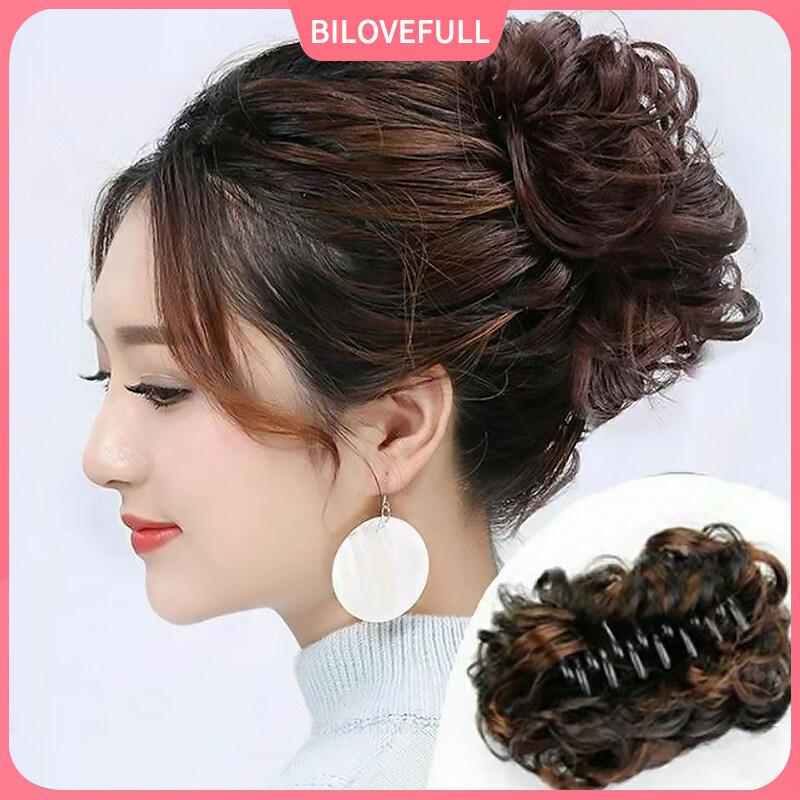 Kẹp Tóc Giả Tóc Xoăn, Phụ Kiện Tóc Càng Cua Cá Mập Lớn, Dành Cho Bé Gái Và Phụ Nữ Trưởng Thành, Kẹp Tóc Càng Cua Tóc Đuôi Ngựa, BILOVEFULL