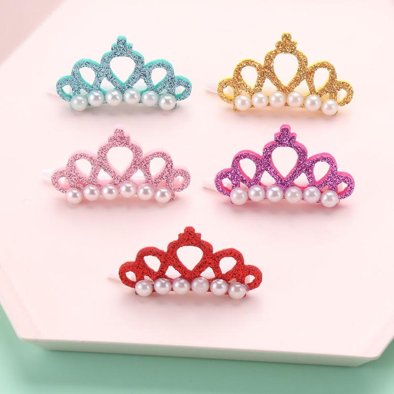Product Introduction of Handmade NEW Headdress Puppy Accessories Cat Grooming Pet Headwear Dog Bowknot Hair Clip Bow-tie Hairpin Crown Shape 18