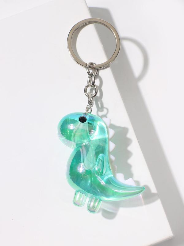 Casual Cute Dinosaur Keychain, Animal Shaped Pendant Key Ring for Keys and Phone, Lovely Fashion Kawaii Accessories for Best Friends Gift 6