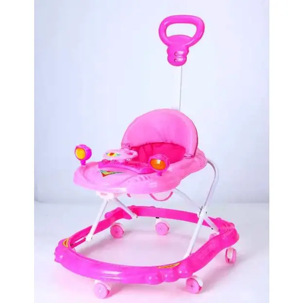 FOLDING BABY WALKER WITH PUSH HANDLE AND TOY FOR YOUR BABY BOY AND GIRL