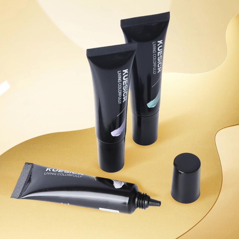 KUESICR Full Coverage Isolation Cream, Makeup Base Milk, Waterproof And Long-lasting 10g, Medium Purple Green Skin Tone, Bare Face Cream Color Flawless 4