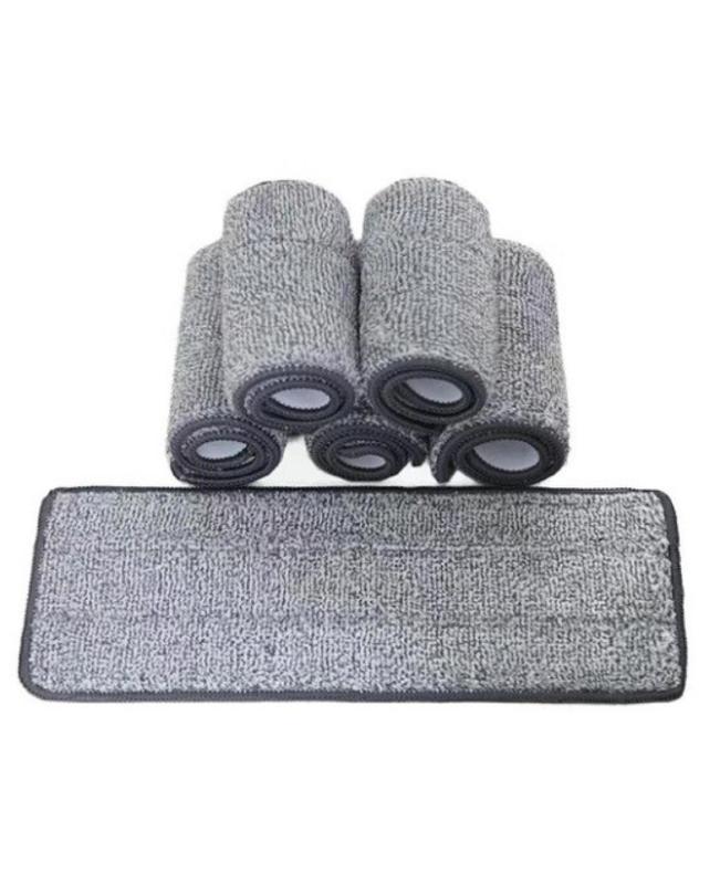 COMBO 20 miếng lau thay thế cho cây lau nhà tự vắt (12x32 cm) Bông lau nhà hình chữ nhật Lau Sàn