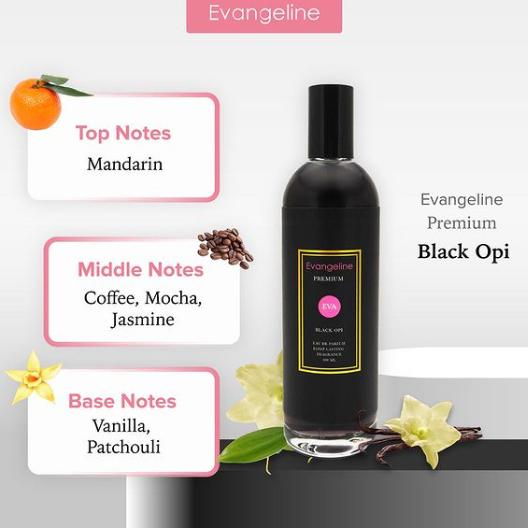 Product Introduction of Parfum Evangeline Premium 100ml Eau De Parfum Perfume Wangi Liquid Terwangi 4