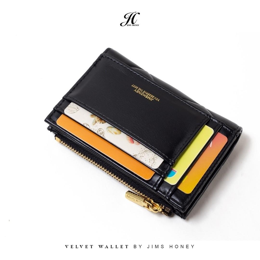 VELVET MINI WALLET JIMS HONEY