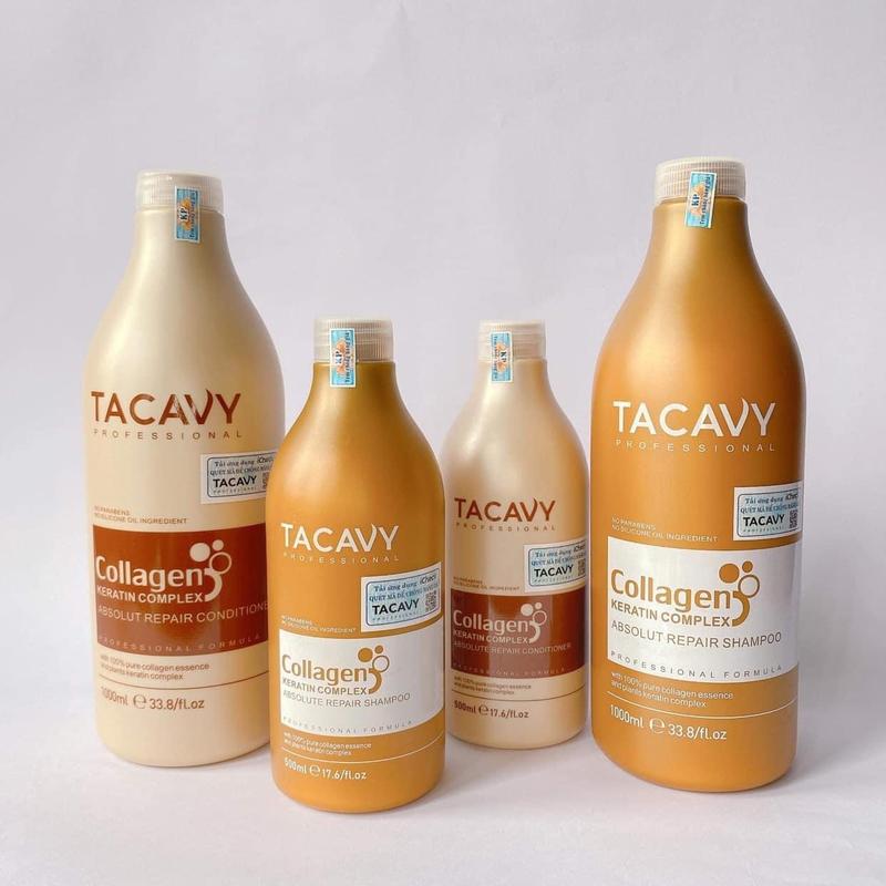 TACAVY CẶP DẦU GỘI XẢ SIÊU MƯỢT, GIẢM GÃY RỤNG TACAVY HƯƠNG NƯỚC HOA