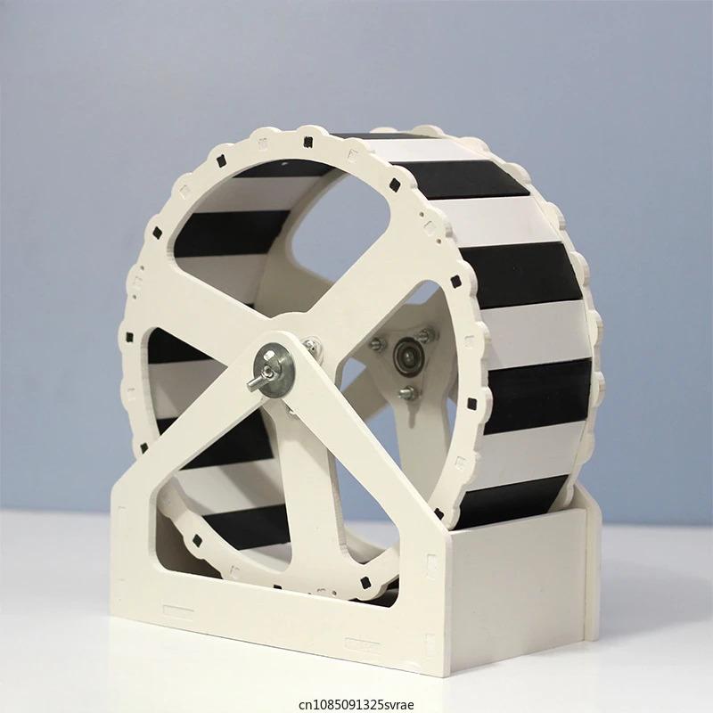 Product Introduction of Pet Hamster Sport Wheel Hamster Running Wheel Hamster Disc Exercise Wheel with Stand Funny Running Disc Toy Wheel for Hamster 7