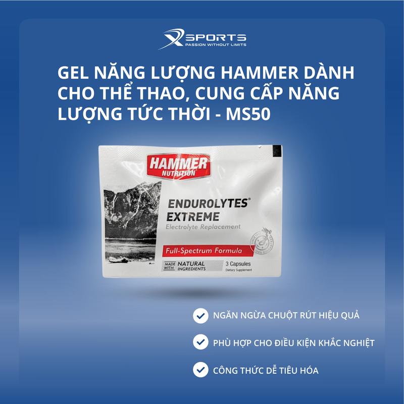 XSports - Viên Muối Điện Giải Bổ Sung Khi Chạy - MS56