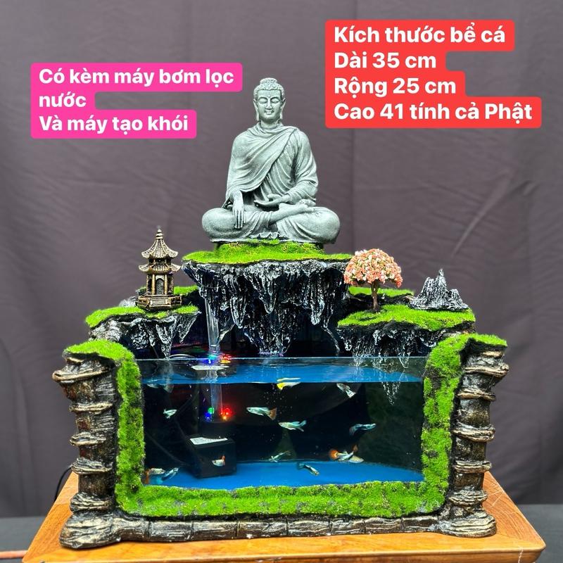 Bể cá Avatar size Lớn có kèm đầy đủ phụ kiện máy tạo khói, máy bơm nước và tấm lọc 8d