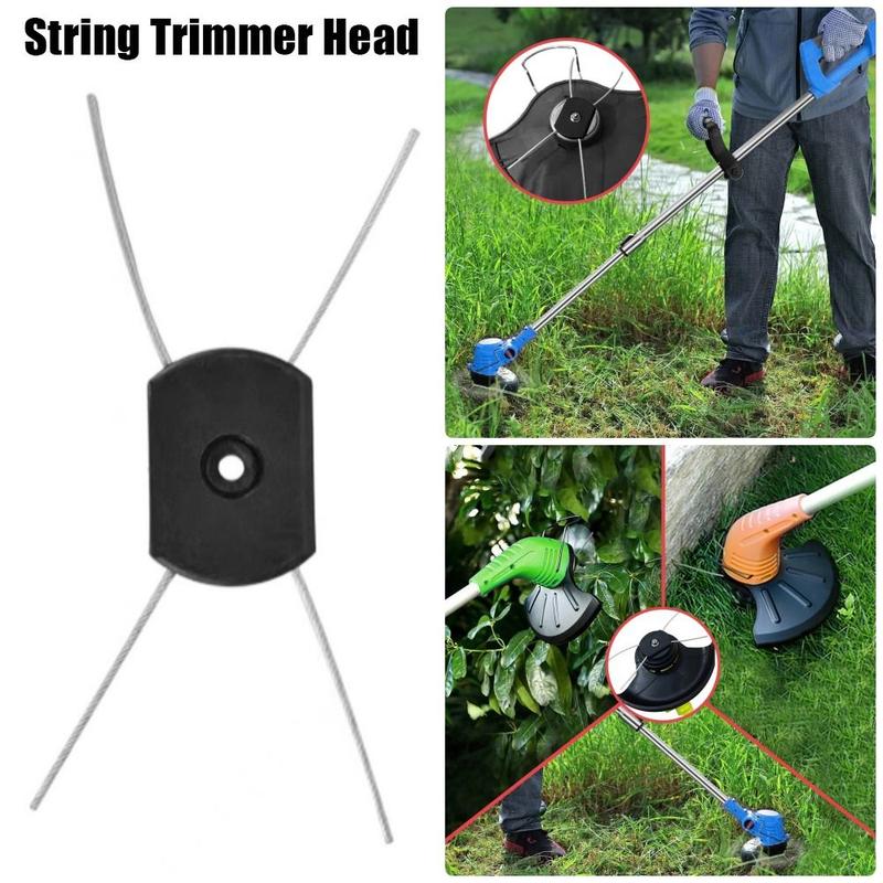 ttooller 1Pcs New Steel Wire Line String Trimmer Head for Cordless ...
