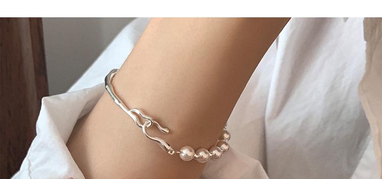 Product Introduction of 2025 New Clear Cold Wind Baroque Pearl Bracelet for Women, Small and Exquisite Handmade, Student Bracelet, Gift for Best Friends tahitian  pearl oriental  pearl 34