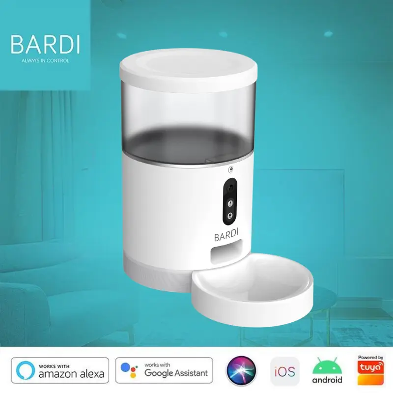 BARDI Smart Pet Feeder Otomatis WiFi Lite Version 2