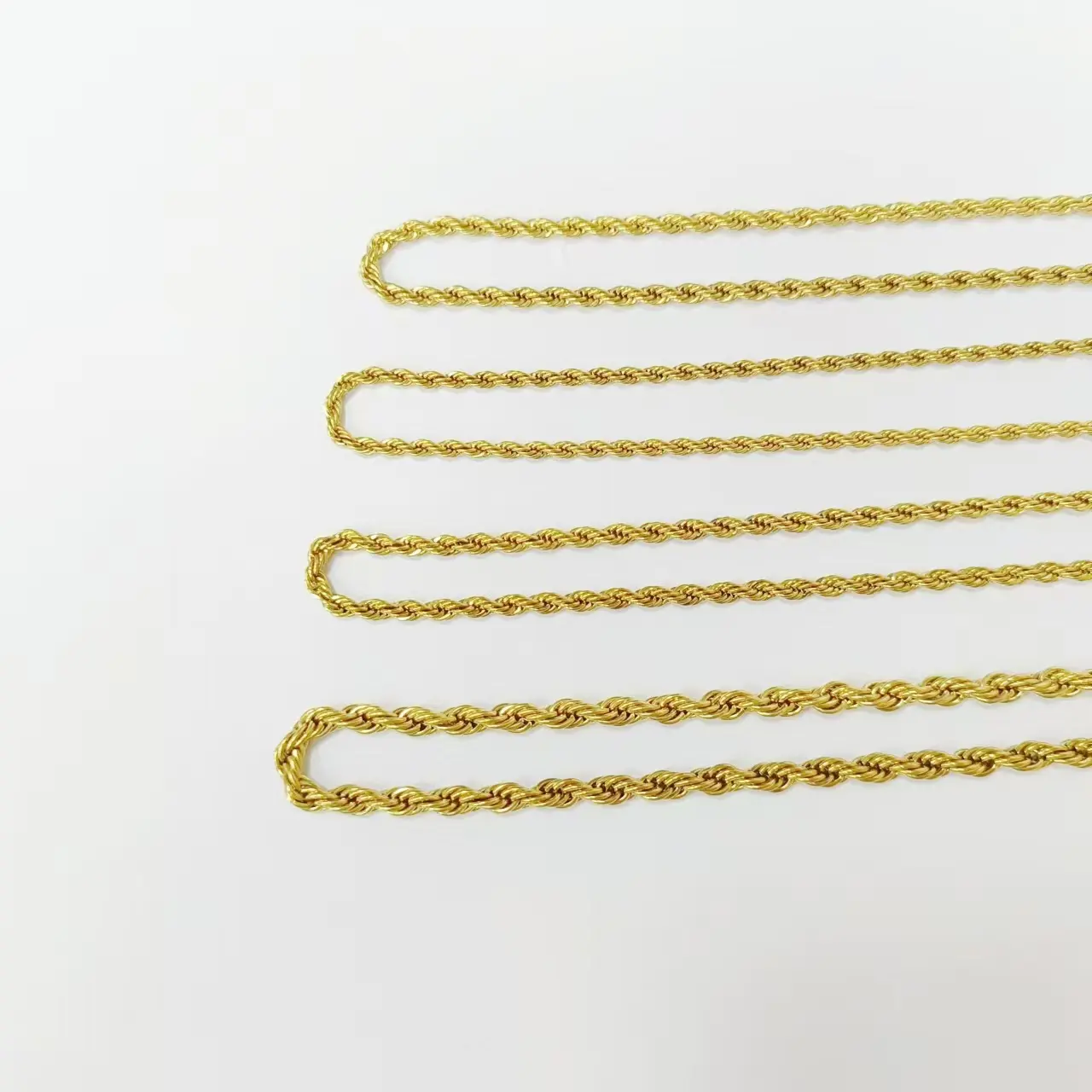 Hemp flower necklace stainless steel material gold plated does not fade starry sky design elegant accessories women's chain jewelry buckle chain jewelry