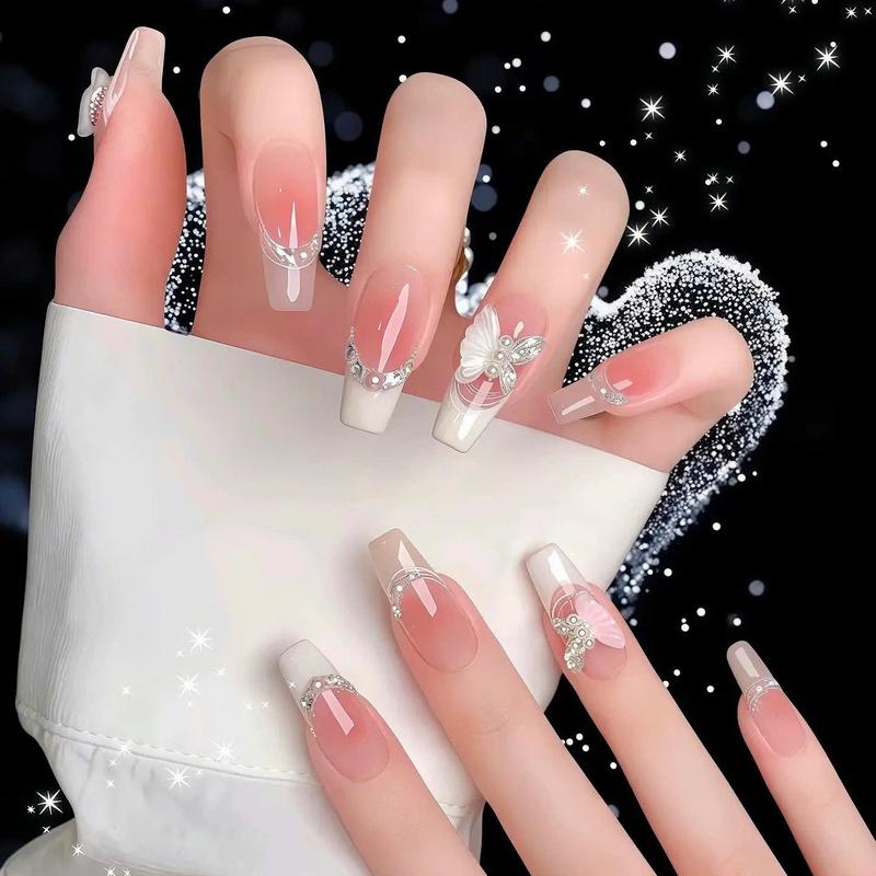 MÃ 751 NAIL BOX ĐÍNH ĐÁ TONE THẠCH NHẸ NHÀNG 751