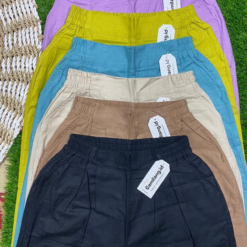 Livy pants linen celana wanita gemilang id bawahan wanita 1